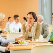 Quality commercial cleaning in the break room