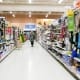Kamloops Retail Store Cleaning Services - One side of shopper at kitchen items corridor in Save on Foods.